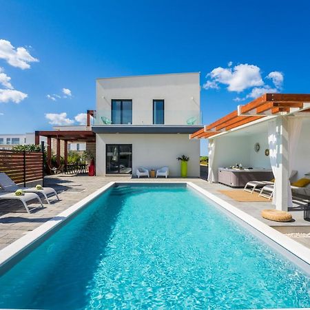 Villa Olea With Heated Pool And Jacuzzi Sukošan Dış mekan fotoğraf