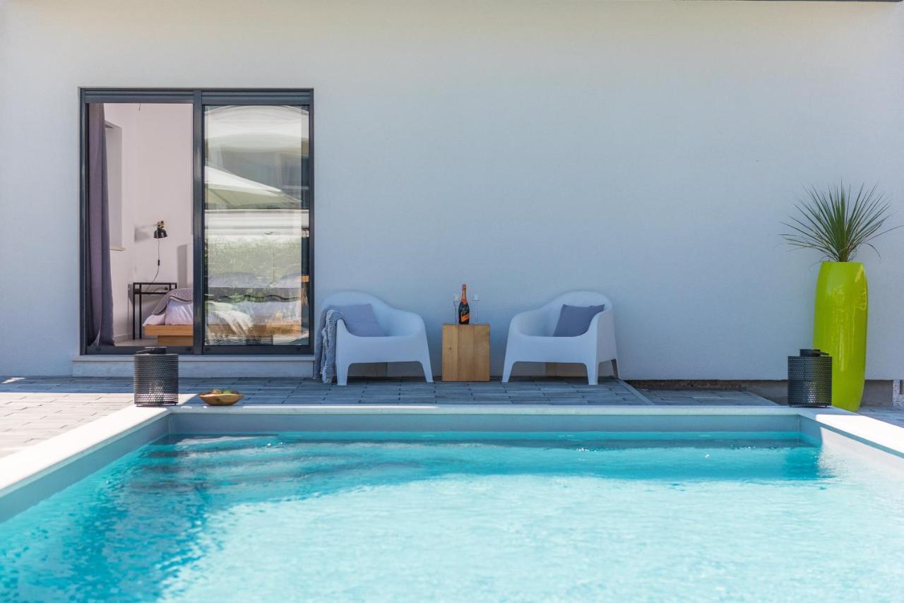 Villa Olea With Heated Pool And Jacuzzi Sukošan Dış mekan fotoğraf