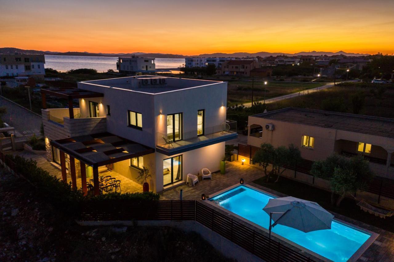 Villa Olea With Heated Pool And Jacuzzi Sukošan Dış mekan fotoğraf