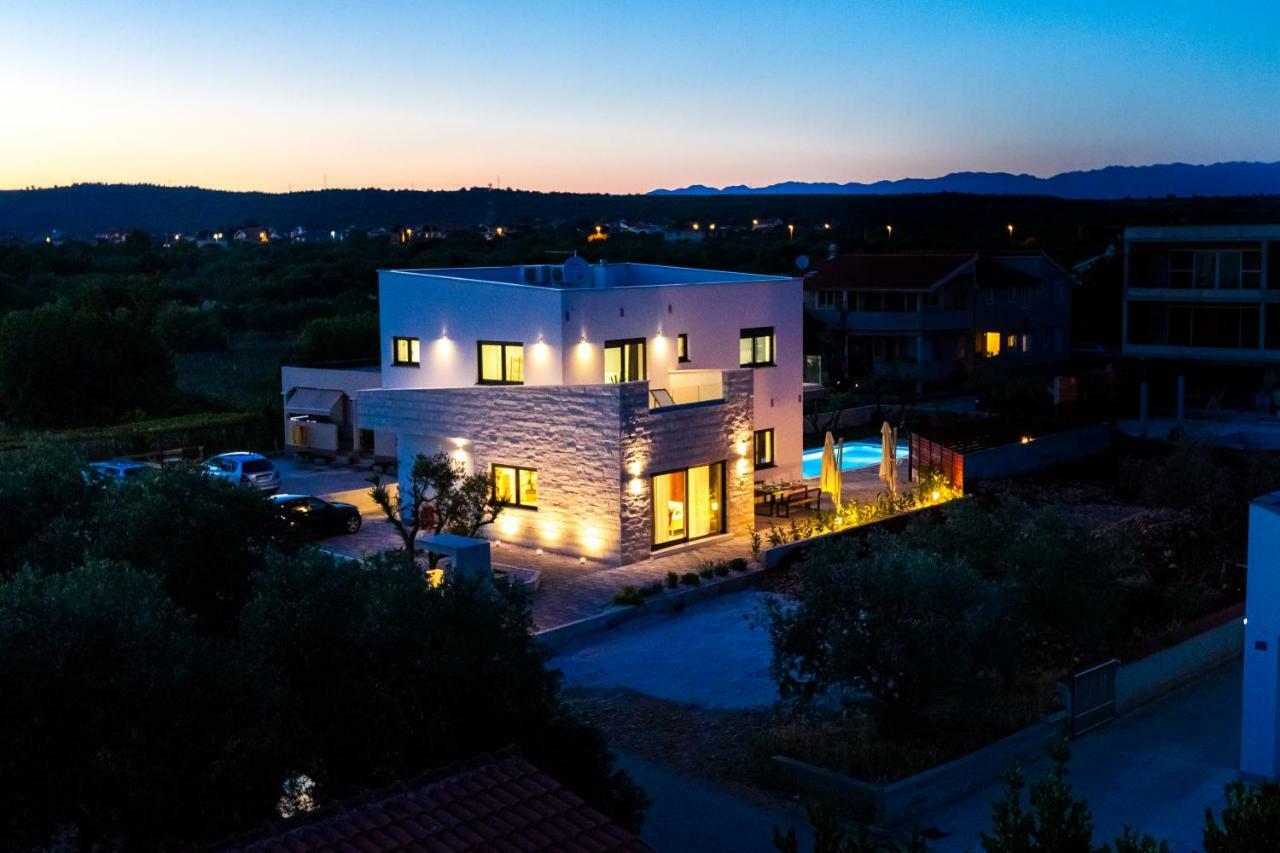 Villa Olea With Heated Pool And Jacuzzi Sukošan Dış mekan fotoğraf